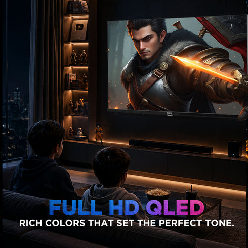 Intex LED-GQV4308 Full HD QLED Smart Google TV - 108 cm (43 Inch)