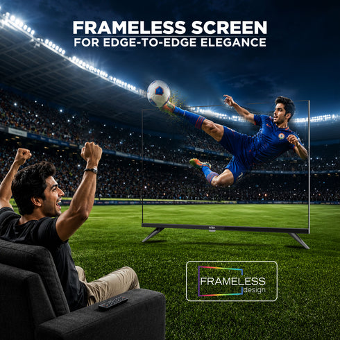 Intex LED-GQV4308 Full HD QLED Smart Google TV - 108 cm (43 Inch)