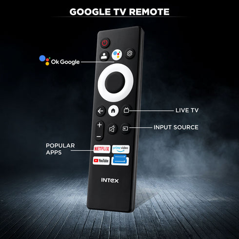 Intex LED-GQV4308 Full HD QLED Smart Google TV - 108 cm (43 Inch)