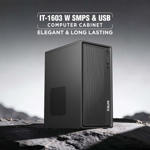 INTEX IT-1603 W SMPS & USB Computer Cabinet