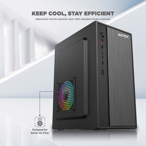 INTEX IT-1604 W SMPS & USB Computer Cabinet