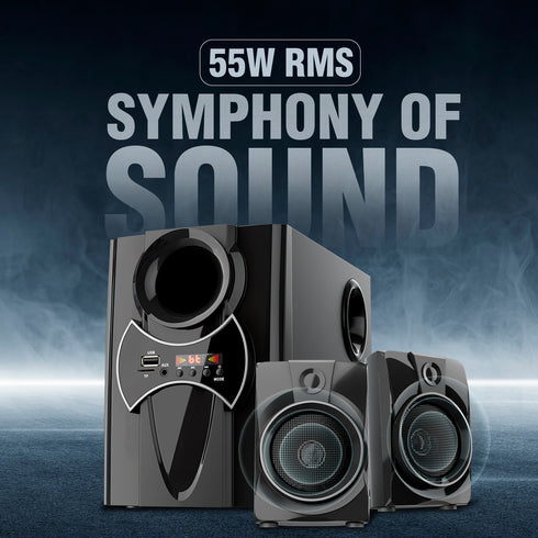 2100 Pro FMUB | 2.1 CH Multimedia Speaker