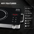 INTEX Infra Nova 2200W Infrared Cooktop – Fast, Safe & Efficient Cooking