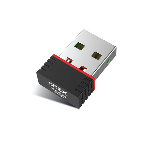 Intex 150m Wireless Mini USB Adapter - Int WiAd 150