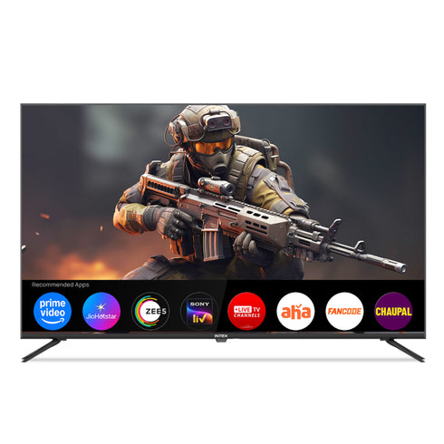 Intex 55" 4K Ultra HD Smart Android 9.0 LED TV | LED-5516 UBTR (1m 38cm)