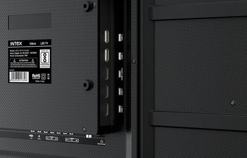 Intex 43" Full HD Smart Android 9.0 LED TV | LED-SFFV4335 (1m 08cm)