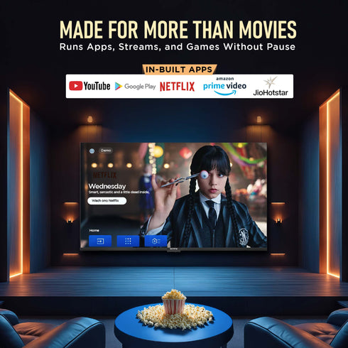 Intex 50" QLED Google TV | LED-GQ5021 (127 cm)