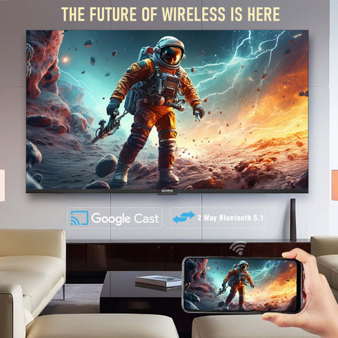 Intex 50" QLED Google TV | LED-GQ5021 (127 cm)