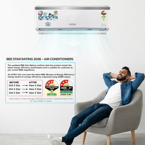 Intex SRAC123i 1 Ton 3-Star Inverter Split AC
