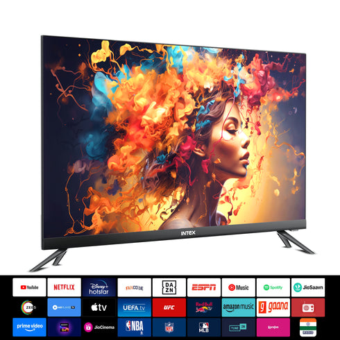 Intex 32" HD Smart Google TV | LED-SGQV3208 (80 cm)