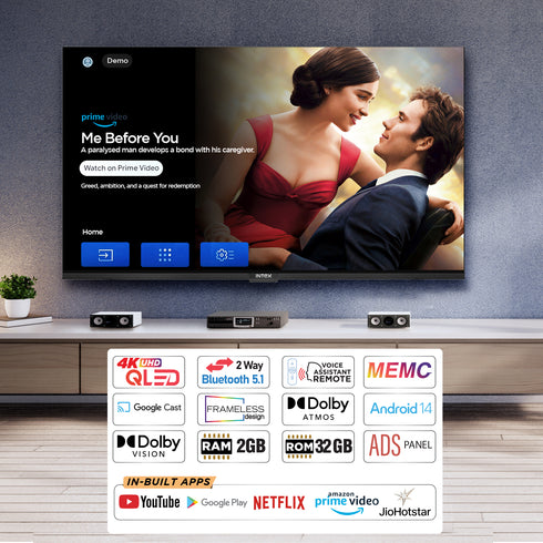 Intex LED-GQ7511 | 75” QLED Google TV