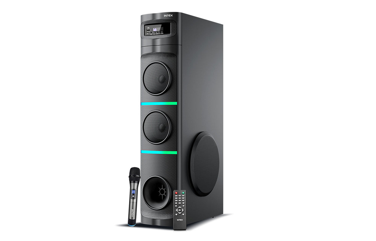 Speaker System Intex Single Tower Speaker Thunder 950 (S) 95W