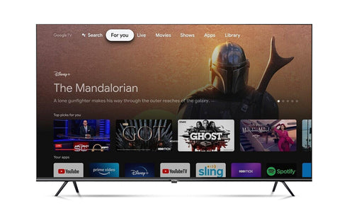 Intex 55" 4K Ultra HD Google TV | LED-SGQV5501 (1m 38cm)