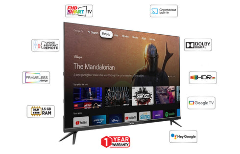 43" Full HD Google TV | LED-SGFV4301 (1m 08cm)