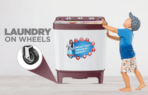 Intex 6.5 KG Semi-Automatic Washing Machine - SA65BOHG