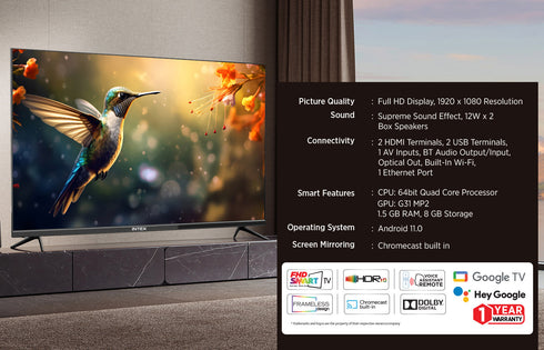 43" Full HD Google TV | LED-SGFV4301 (1m 08cm)
