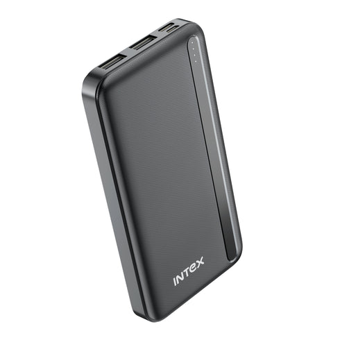 Intex Ultra 10000mAh Power Bank (Creamy White/ Coal Black)
