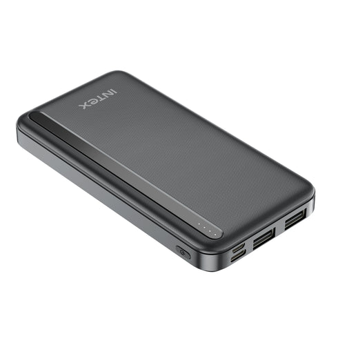 Intex Ultra 10000mAh Power Bank (Creamy White/ Coal Black)