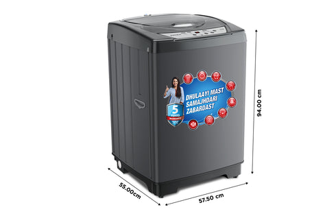 Intex 7.5 KG Fully Automatic Washing Machine - FA75BGPT