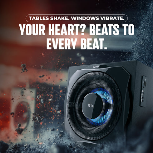 Intex Roar 1300 Multimedia Speaker System with Bluetooth