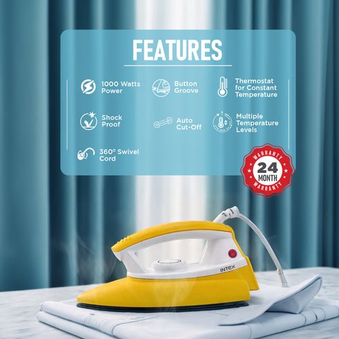 Intex GlideX Core Dry Iron 1000W