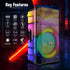 Intex Raag 3500 350W Party Speaker with RGB Lights