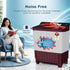 Intex 8 Kg Semi-Automatic Washing Machine (SA80BGFG / SA80MWFG)