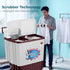 Intex 8 Kg Semi-Automatic Washing Machine (SA80BGFG / SA80MWFG)