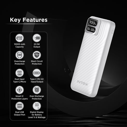 Intex Strong Storm 10K Poly Power Bank