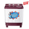 Intex 7 Kg Semi-Automatic Washing Machine Burgundy & White - SA70BDOP