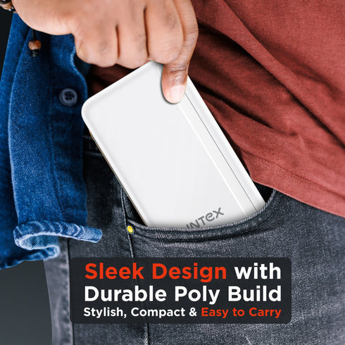 Intex Ultra 10000mAh Power Bank Creamy White