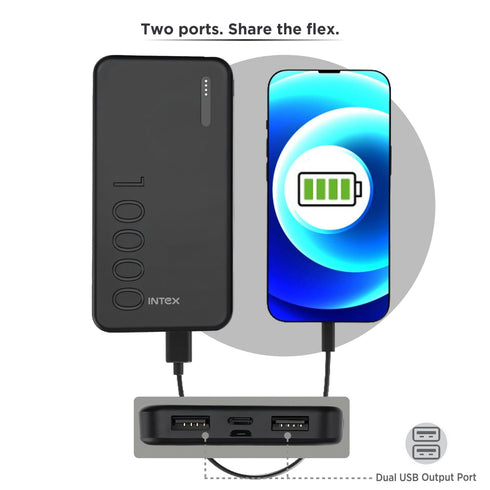 Intex PowerFlex 10X 10000mAh Power Bank