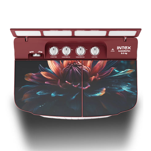 Intex 9 Kg Semi-Automatic Washing Machine SA90RDFG1