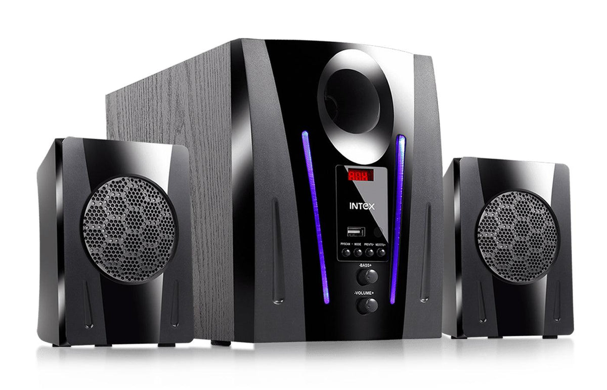 Speaker Intex Multimedia Computer Speakers Intex Woofer Rate Intex