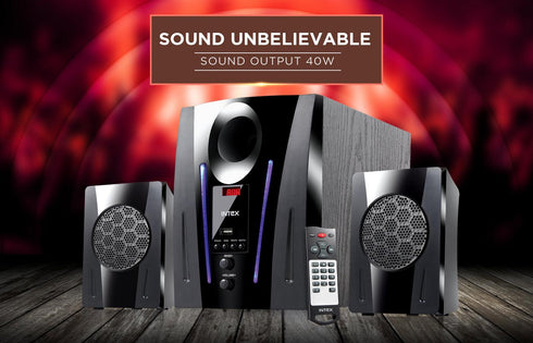 DIGI 2100 FMUB CH 2.1 | Multimedia Speaker - 40W