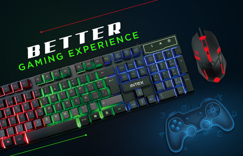 KB+MS Como (IT-KB334) Wired Gaming Keyboard