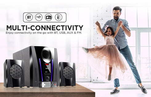 DIGI 2100 FMUB CH 2.1 | Multimedia Speaker - 40W