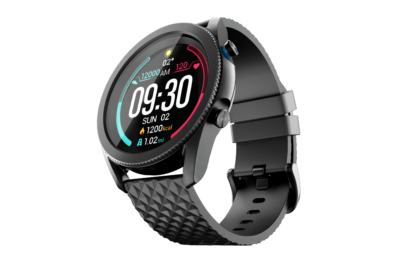 Best Round Dial Smart Watch Under 4000 Intex FitRist Active