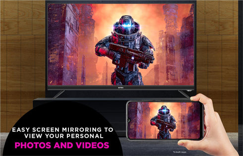 Intex 32" HD Smart Android 9.0 LED TV | LED-SHF3265 (80cm)