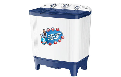 Intex 6.5 KG Semi-Automatic Washing Machine (Blue & White) - SA65BLPT