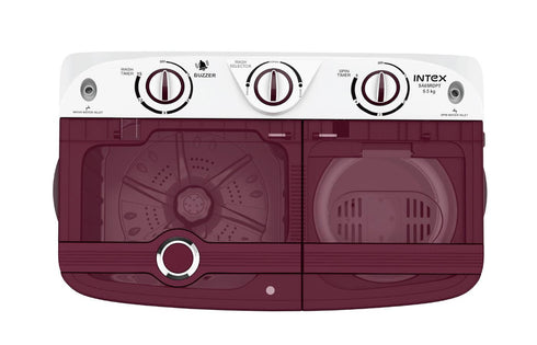 Intex 6.5 KG Semi-Automatic Washing Machine (Red & White) - SA65RDPT