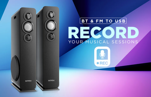 Intex Titan 1400 (D) | TW 13501 FMUB 140W 2.2 Tower Speaker