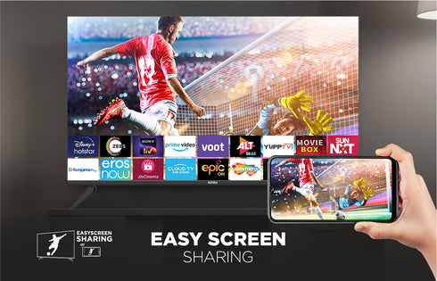 Intex 43" Full HD Smart Android 9.0 LED TV | LED-SFF4311 (1m 08cm)