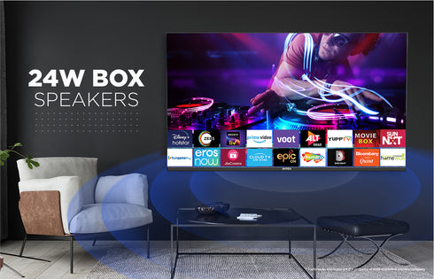 Intex 43" Full HD Smart Android 9.0 LED TV | LED-SFF4311 (1m 08cm)