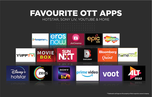 Intex 43" Full HD Smart Android 9.0 LED TV | LED-SFF4311 (1m 08cm)