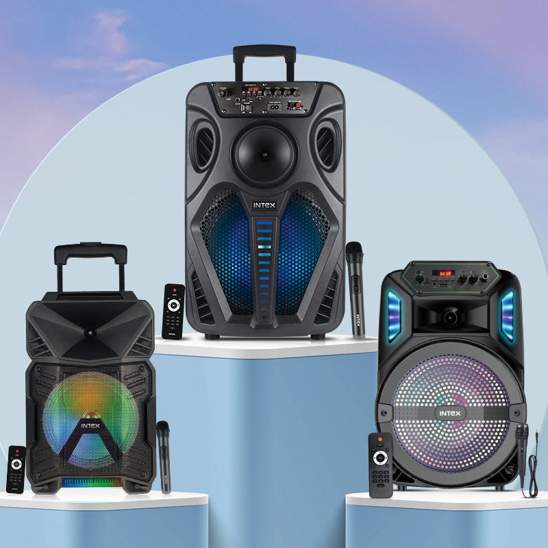 Intex Trolley Speakers Your Music, Your Way Intex Technologies