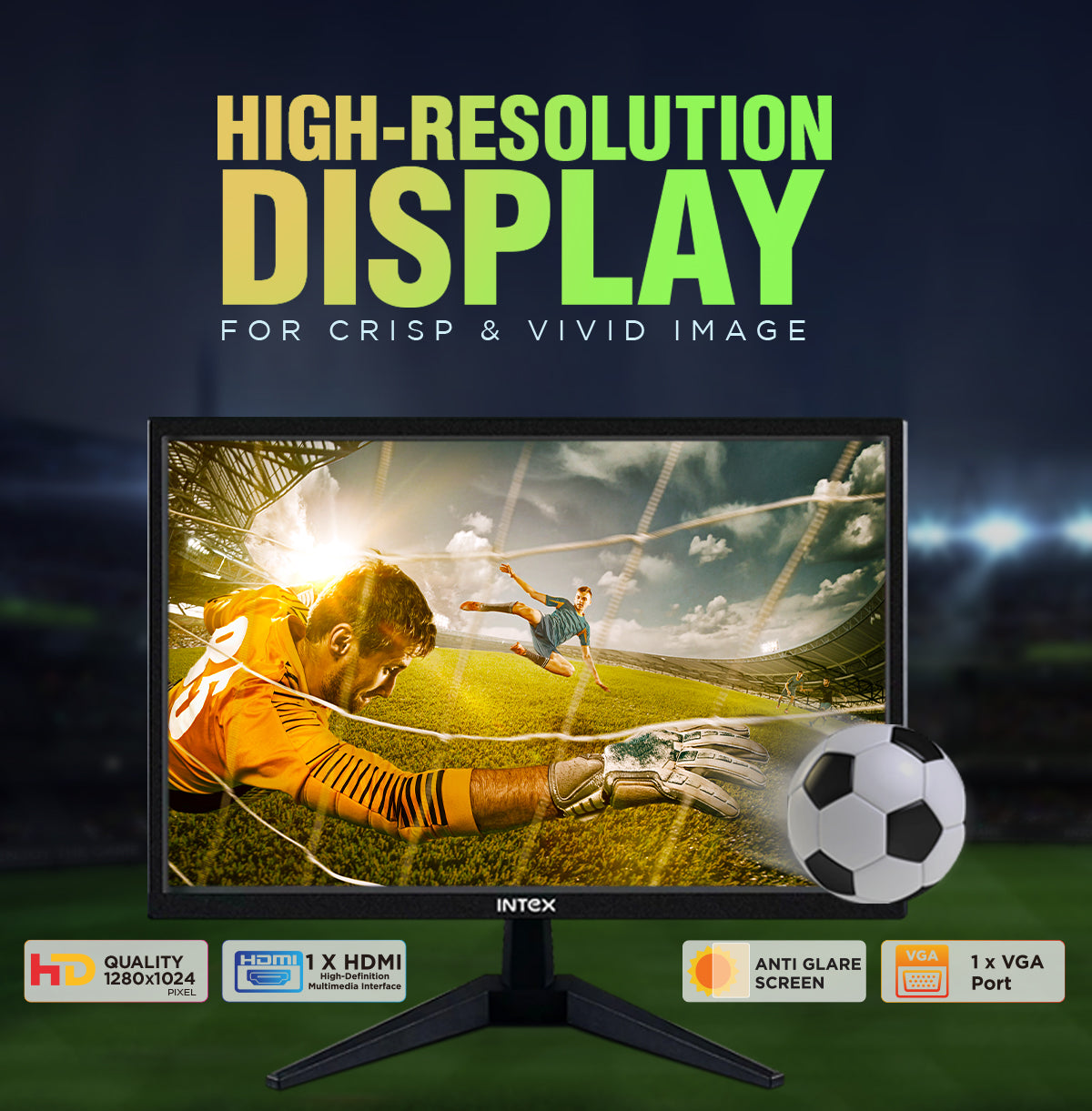 Buy LED Monitors Buy Monitors Online at Best Prices Intex Intex