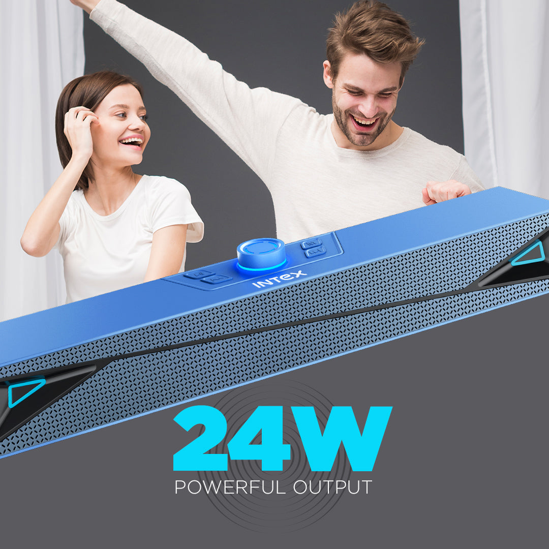 Beast 2410 Wireless Soundbar – Intex Technologies