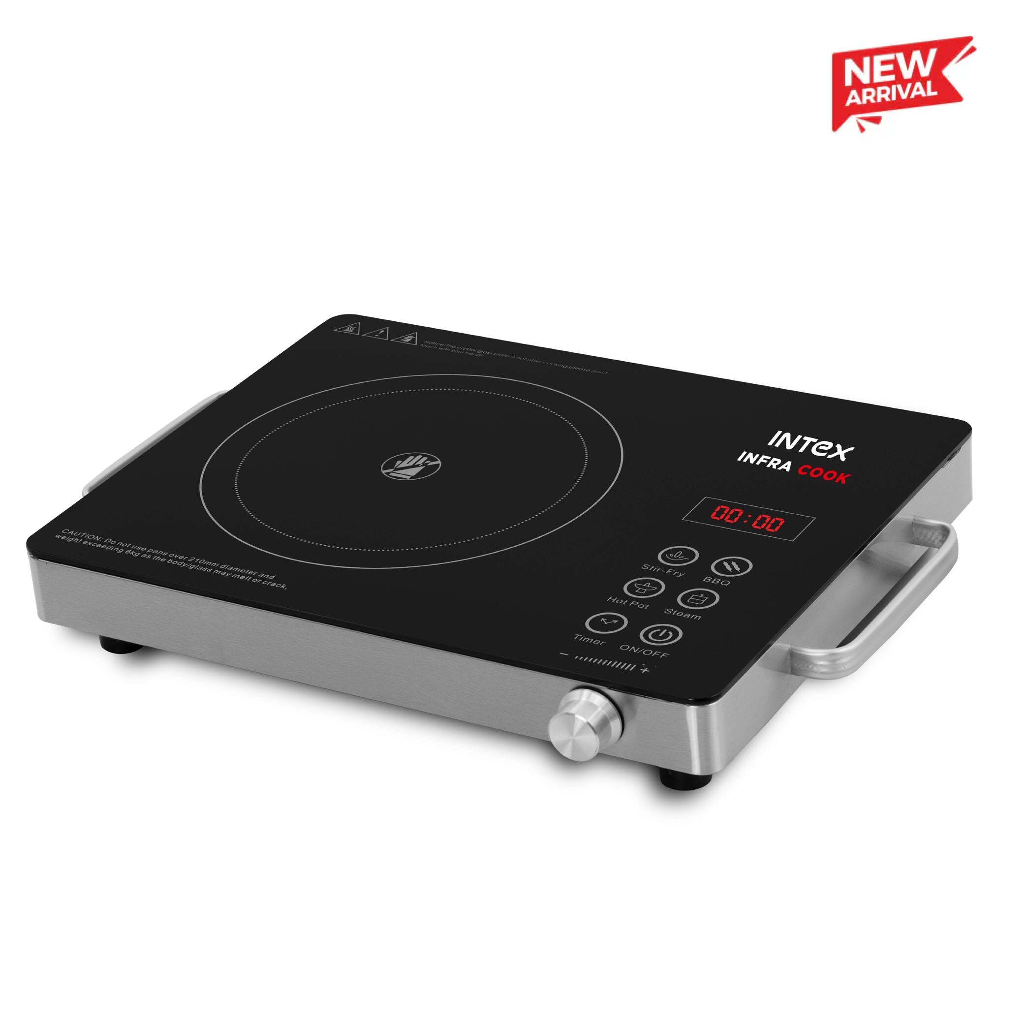 Intex Infra Cook 2200W Infrared Cooktop – Versatile, Fast & Safe ...