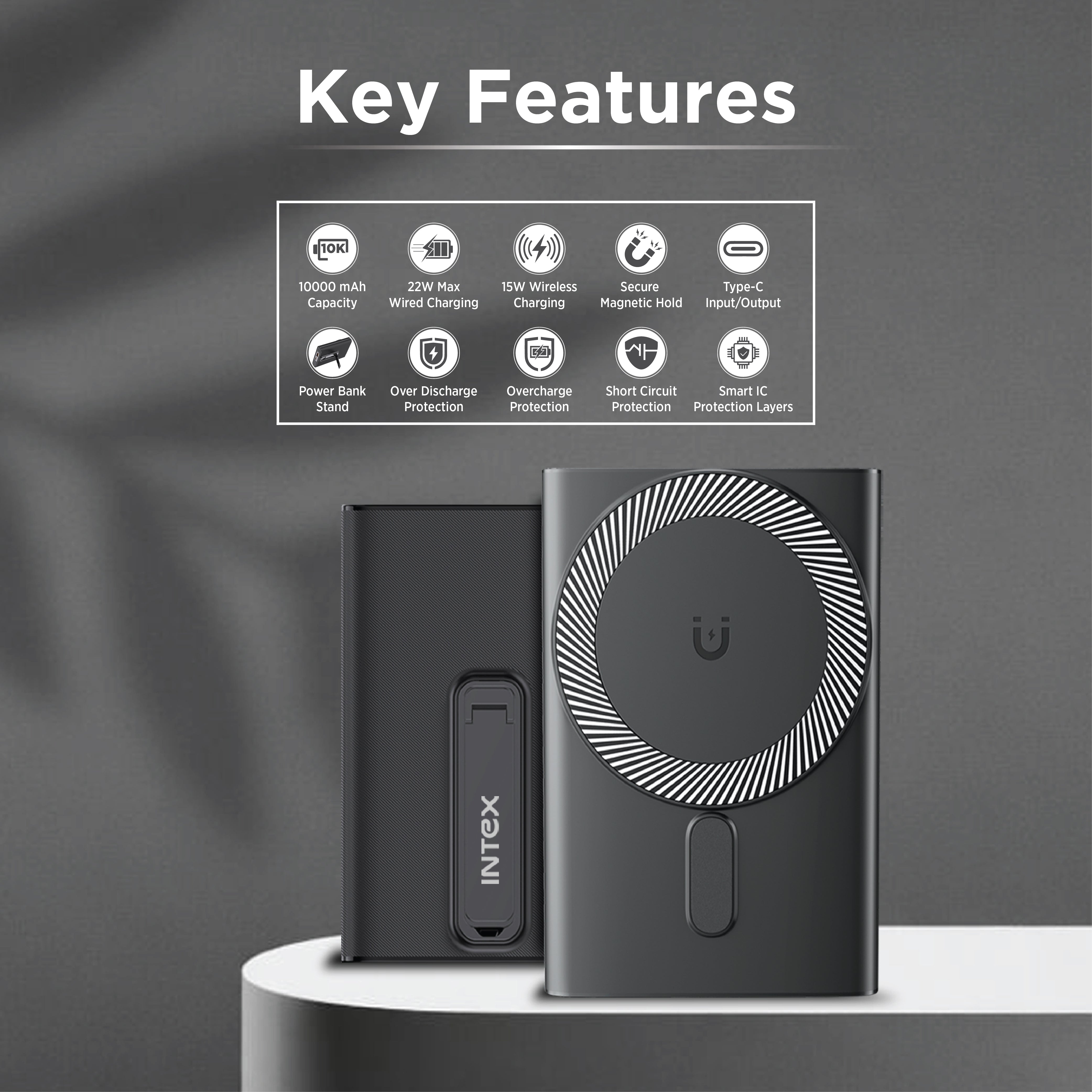 Intex Wireless Power Bank Range